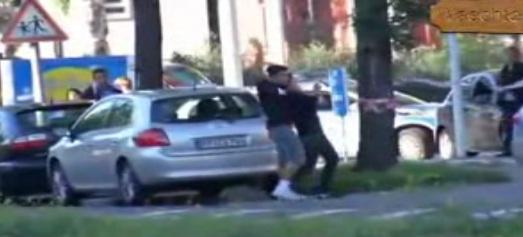 Incident in Frankenthal, Foto: Captura ABC