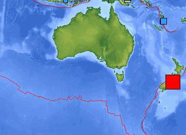 Seism in Pacificul de sud, Foto: USGS