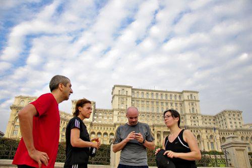 Inainte de alergare, Foto: Mihaela Dumitrascu - TOTB