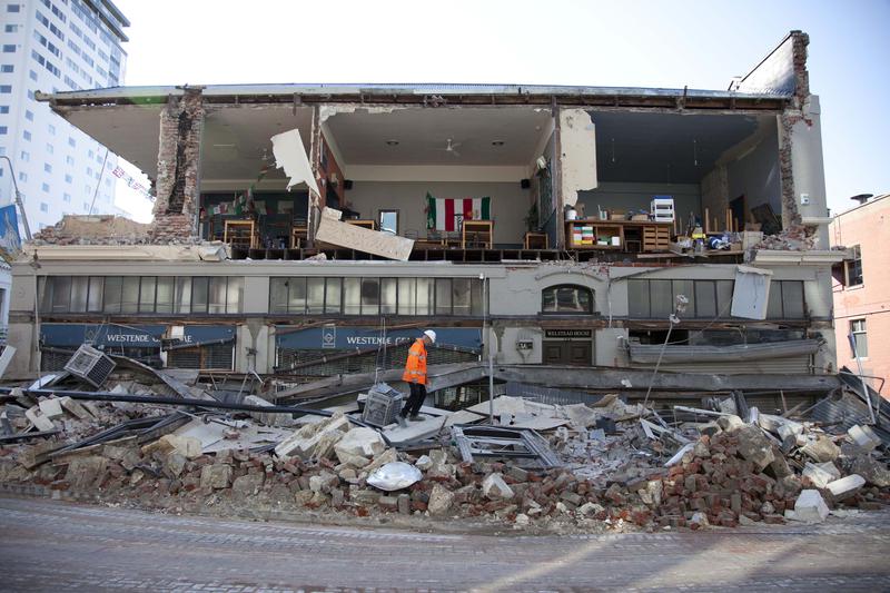 Distrugeri dupa seism, Foto: Reuters