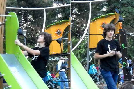 In parcul Herastrau, Foto: Arhiva personala