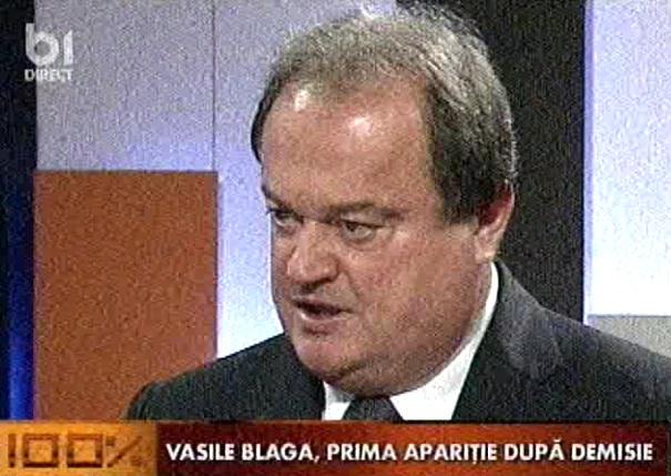 Vasile Blaga, Foto: captura B1 TV