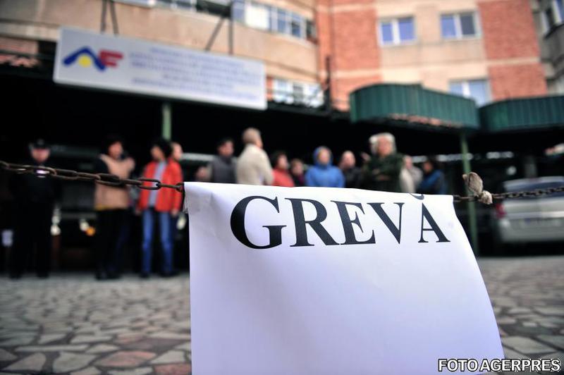Greva la finante, Foto: Agerpres
