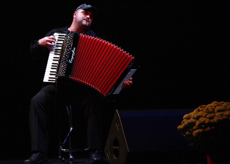 acordeonistul Tiziano Chiapelli, Foto: Hotnews