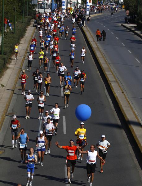Editia aniversara a maratonului din Grecia, Foto: Reuters
