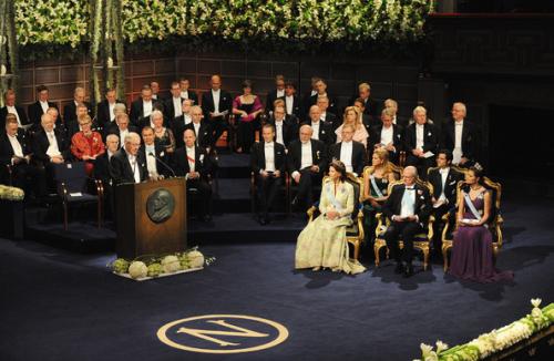 Ceremonia decernarii Premiilor Nobel 2009 , Foto: Nobel Foundation