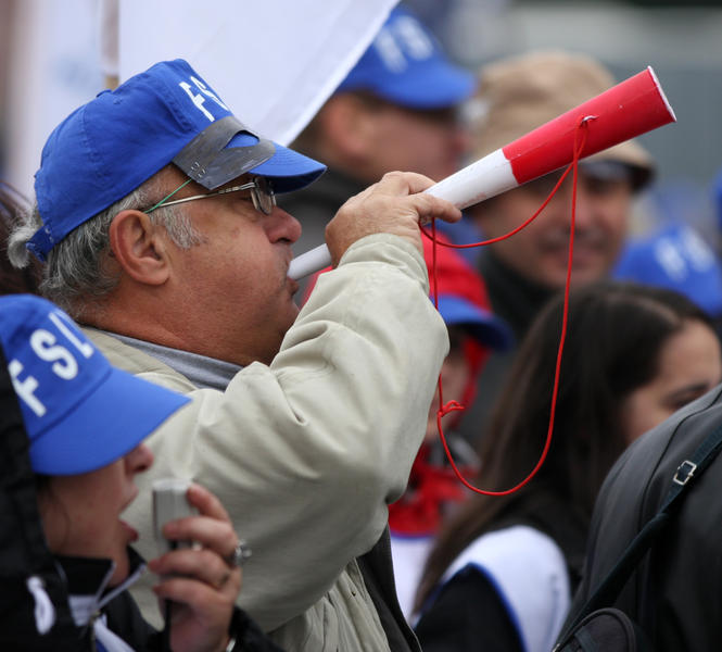 Mitingul sindicatelor din invatamant [10], Foto: HotNews.ro / DP