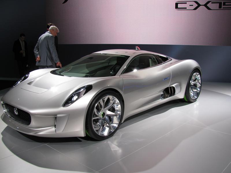 Jaguar concept C-X75, masina electrica de 780 CP, Foto: Hotnews