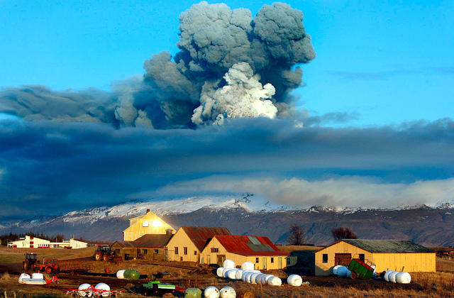 Vulcanul Eyjafjallajokull, Foto: Flickr