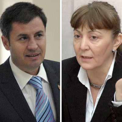 Traian Igas si Monica Macovei, Foto: Colaj / Sursa: Agerpres