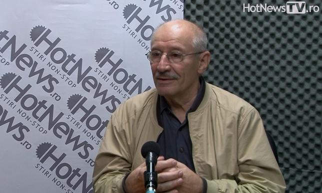 Victor Rebengiuc in studioul HotNews.ro, Foto: HotNews.ro