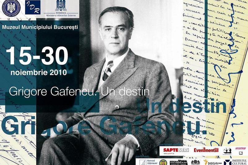 Expozitia „Grigore Gafencu. Un destin", Foto: IICCMER