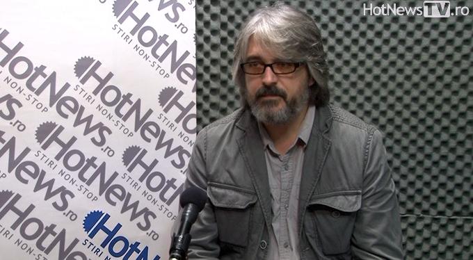 Constantin Popescu in studioul HotNews.ro, Foto: HotNews.ro