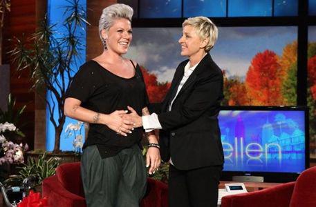 Pink si Ellen DeGeneres, Foto: Agerpres