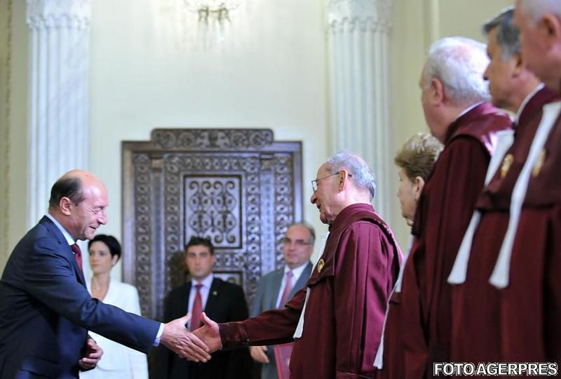 Traian Basescu si Curtea Constitutionala, Foto: Hotnews
