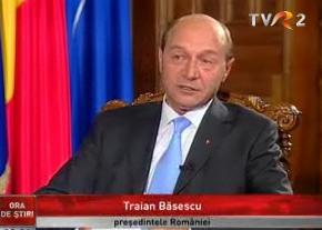 Traian Basescu, Foto: Captura TVR 2