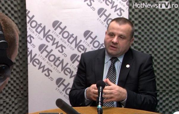 Ioan Botis in studioul HotNews.ro, Foto: Hotnews