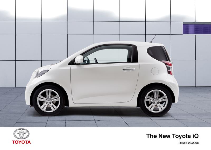 Toyota iQ, Foto: Toyota