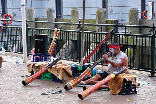 Aborigen in Sidney, Foto: Flickr