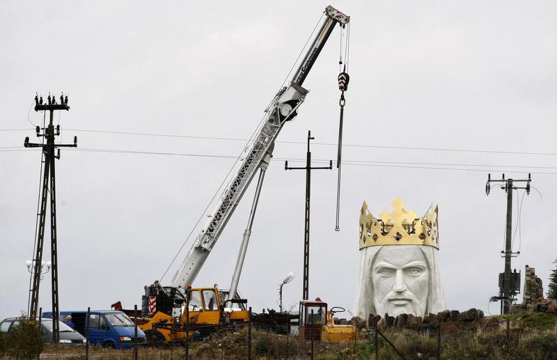 Statuia lui Iisus Hristos din Polonia, Foto: Reuters