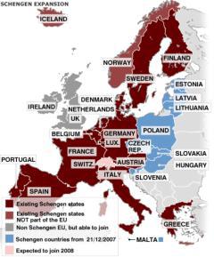 Spatiul Schengen, Foto: Subiectiv