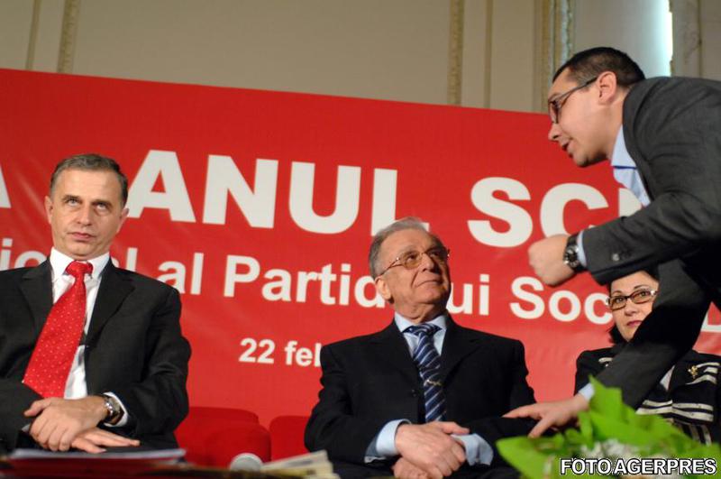 Geoana, Iliescu si Ponta, in 2008, Foto: Agerpres