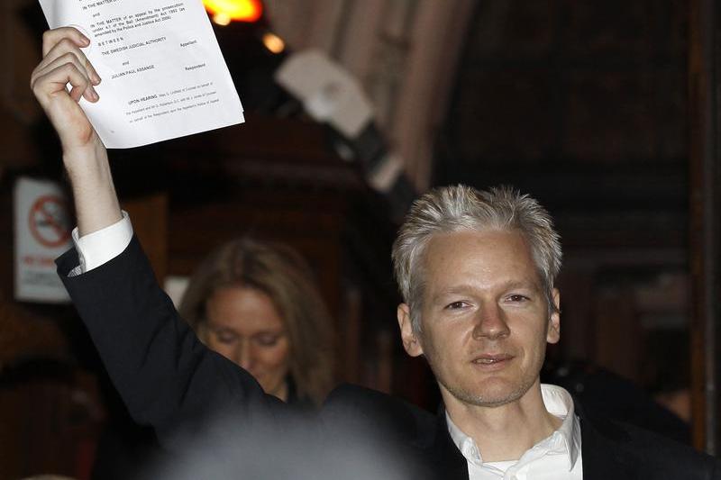 Julian Assange eliberat, Foto: Reuters