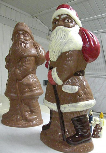 Mos Craciun de ciocolata, Foto: Agerpres