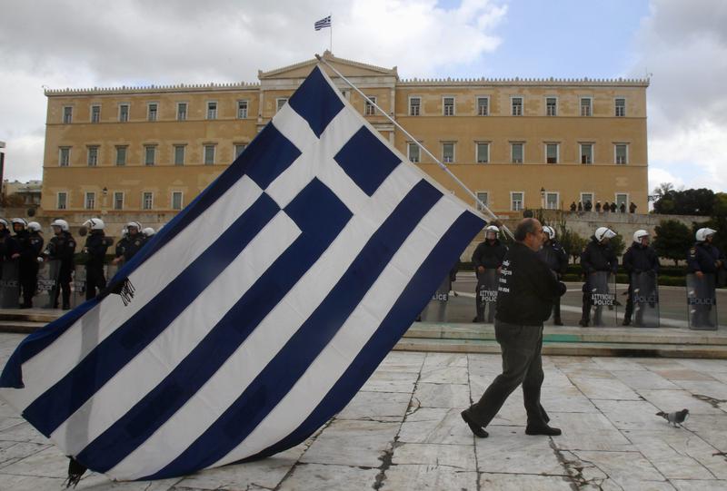 Proteste in Grecia, Foto: Reuters