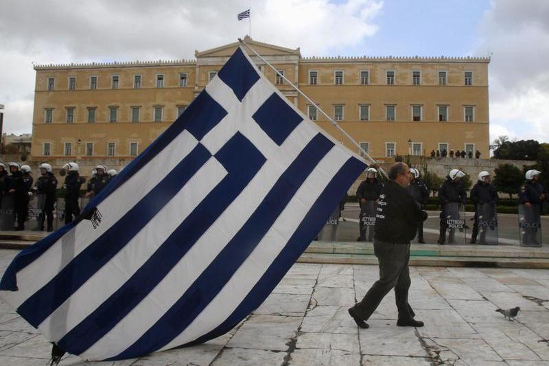 Proteste in Grecia, Foto: Reuters