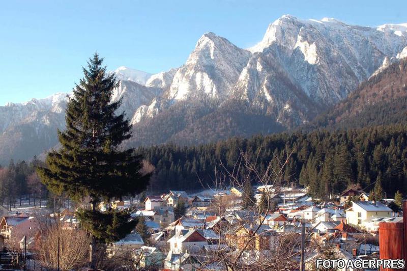 Imagine din Busteni, Foto: Agerpres