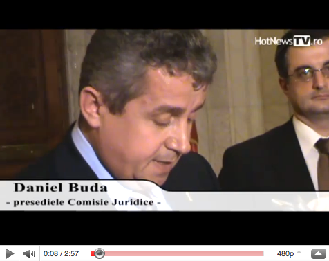Daniel Buda - Comisia Juridica, Foto: Hotnews