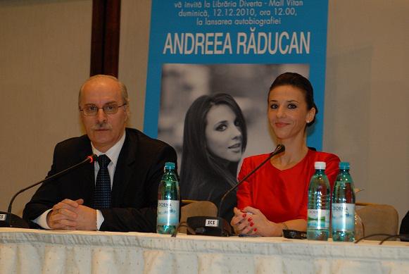 Andreea Raducan , alaturi de Octavian Bellu, Foto: Hotnews