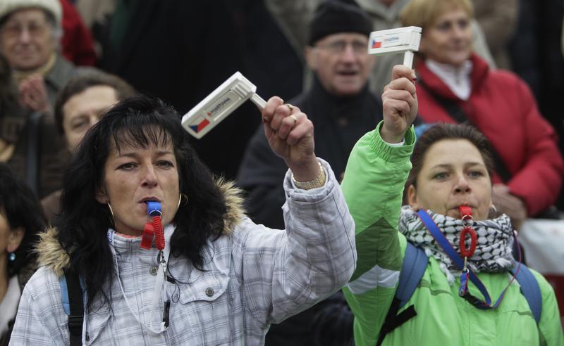 Greva si proteste in Cehia, Foto: Reuters