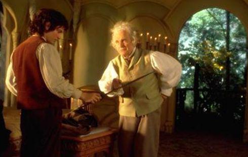 Frodo si Bilbo Baggins, Foto: Captura Youtube.com