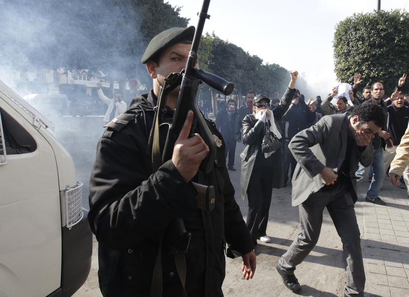 Noi proteste in Tunisia, Foto: Reuters