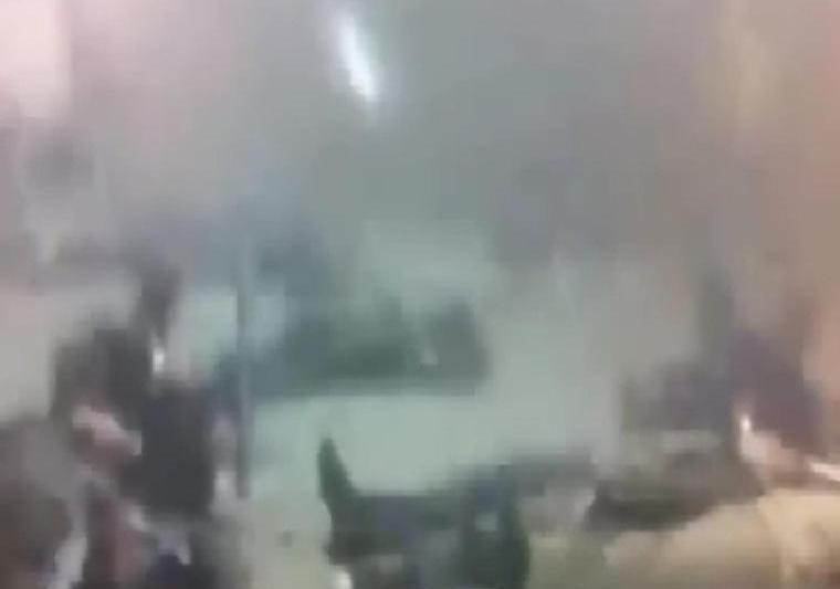 Poza facuta cu telefonul mobil dupa explozie, Foto: Reuters