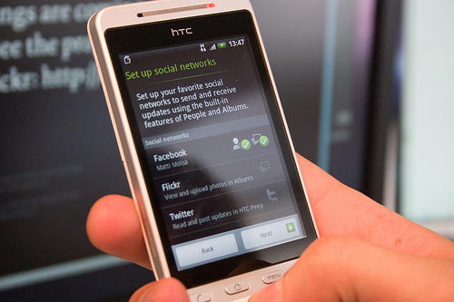 Smartphone HTC, Foto: flickr.com