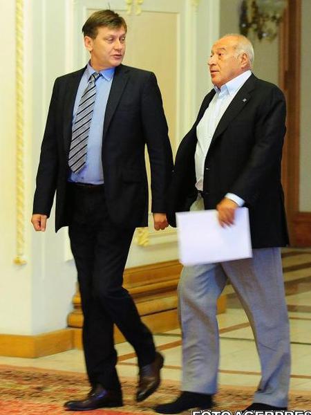 Crin Antonescu si Dan Voiculescu, Foto: AGERPRES
