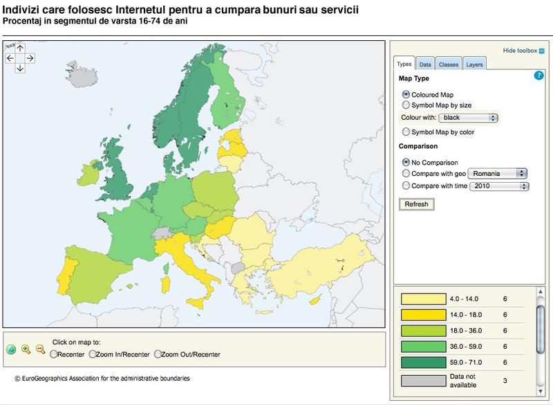 Cumparaturile online in Europa, Foto: Eurostat