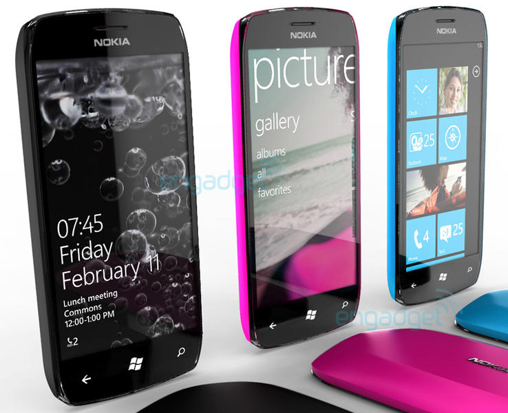 Noile telefoane Nokia cu Windows Phone 7, Foto: Engadget.com