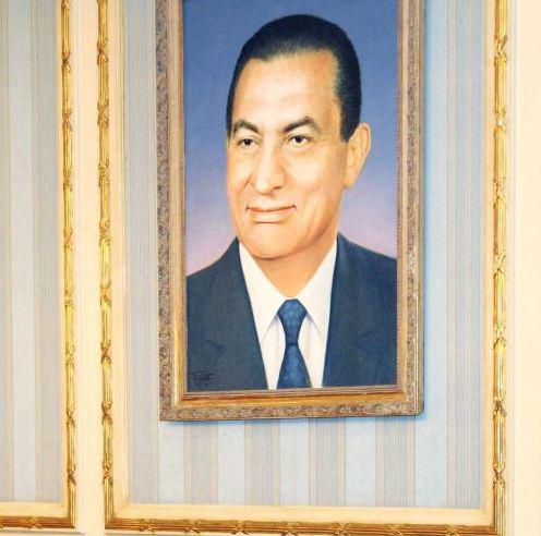 Portretul lui Hosni Mubarak, Foto: Agerpres/EPA