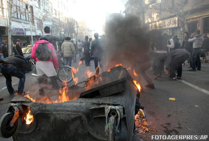Violente la Teheran, Foto: Agerpres