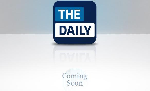 Site-ul TheDaily.com, inainte de lansare, Foto: Captura TheDaily.com