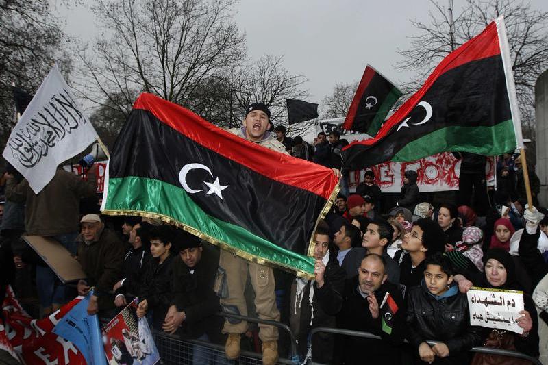 Proteste in Libia, Foto: Reuters