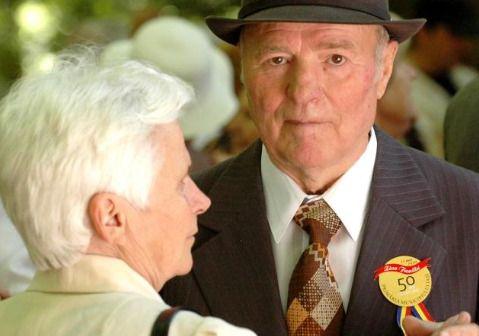 Cuplu ajuns la nunta de aur, Foto: Agerpres