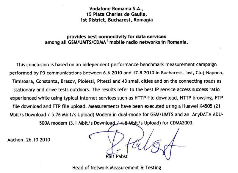 Certificare retea, Foto: P3 communications