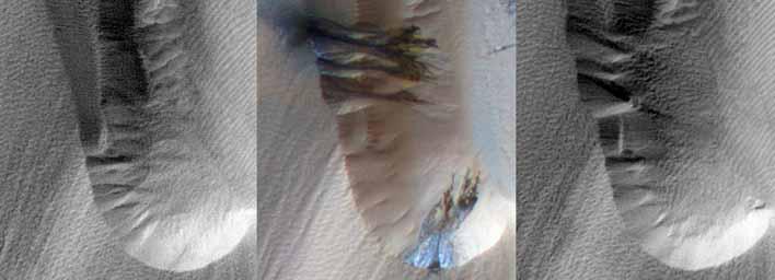 Dunele de nisip de pe Marte, Foto: NASA