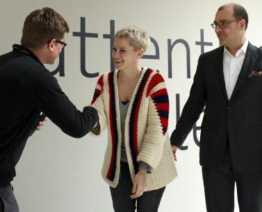 Ioana Ciolacu Miron si juriul, Foto: SDBI