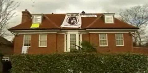 Casa lui Gaddafi, Foto: Captura LiveLeak